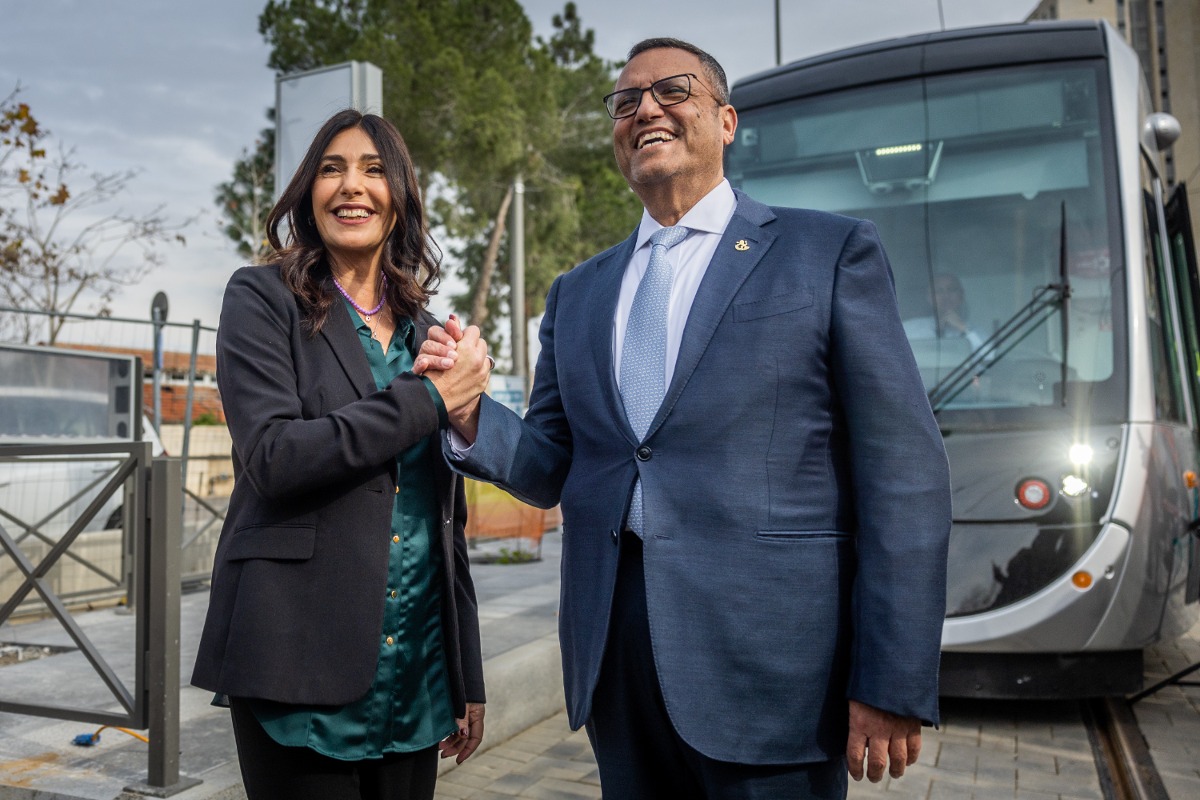 מירי רגב ומשה ליאון 