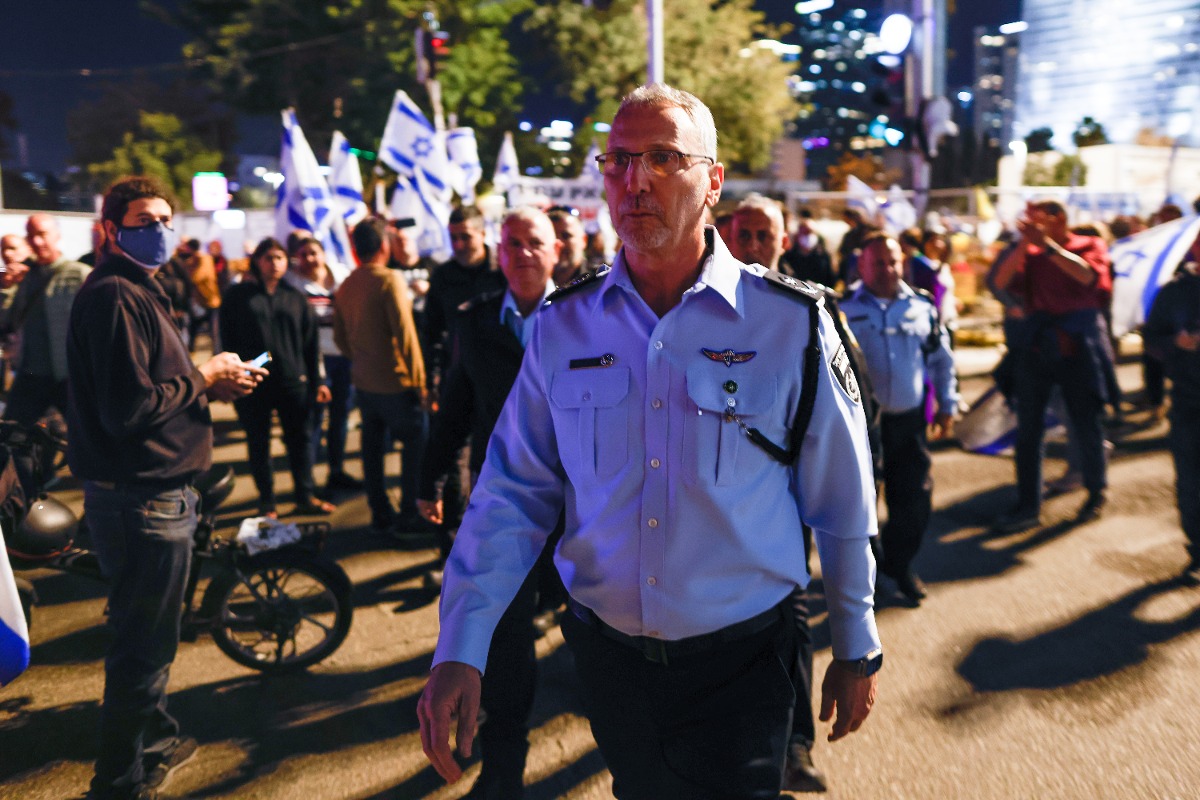 ניצב עמי אשד, מפקד על ההפגנה לאחר הסערה