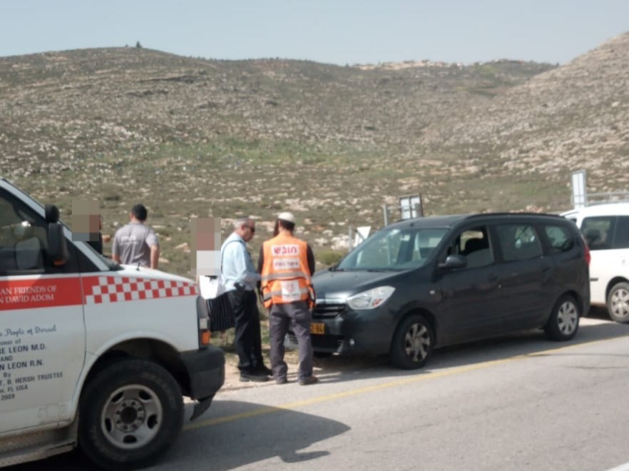 זירת פיגוע האבנים, הבוקר