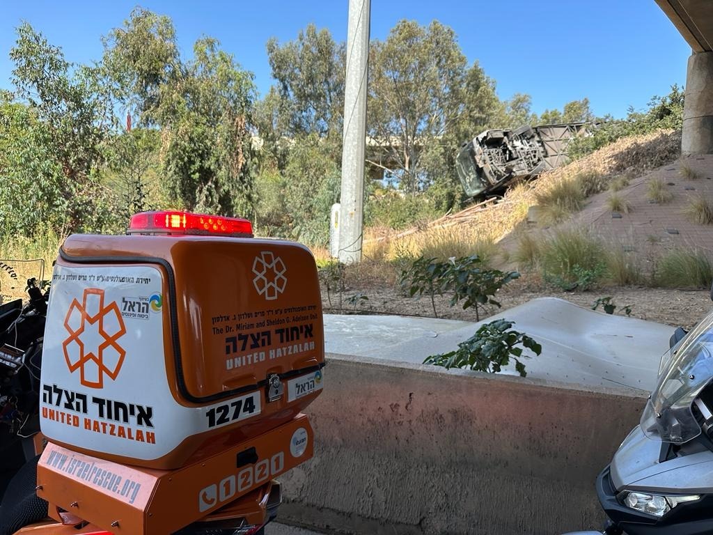 זירת התאונה
