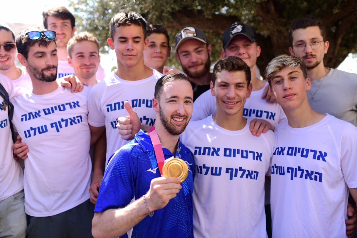 ארטיום דולגופיאט, מדליסט הזהב הישראלי