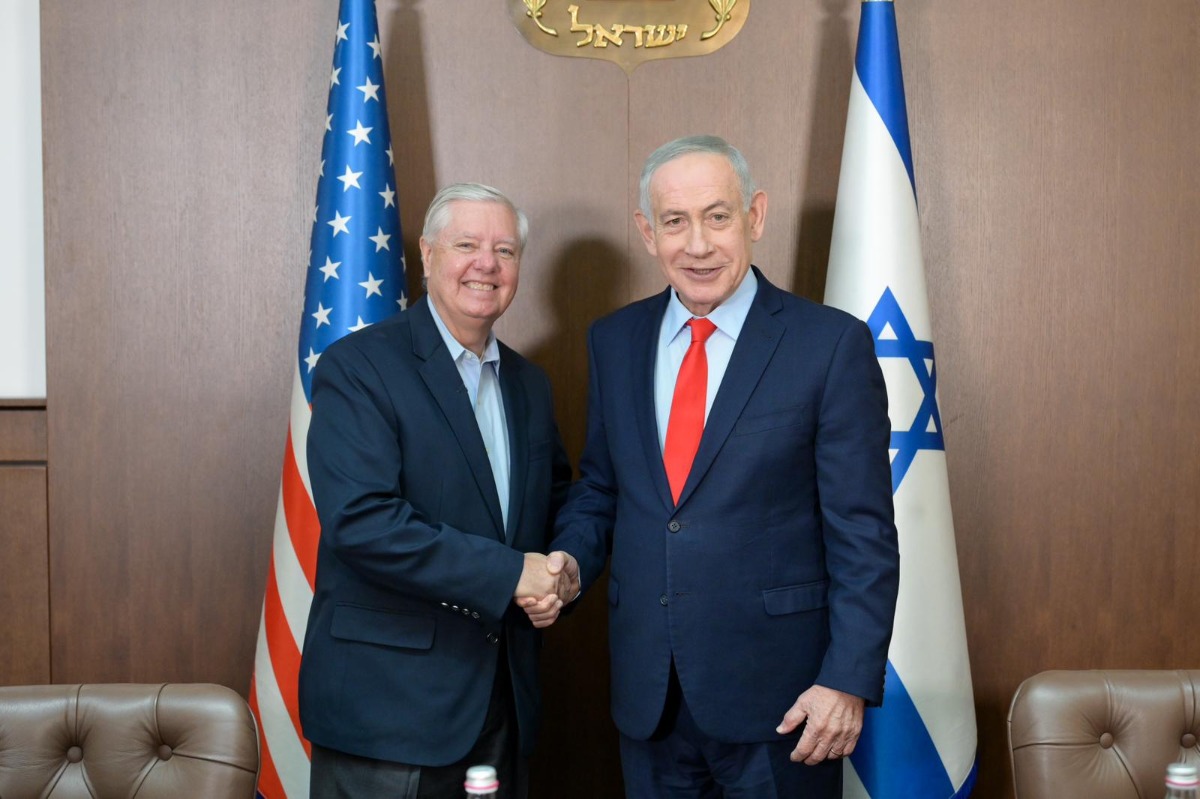 גראהם ונתניהו, היום בירושלים