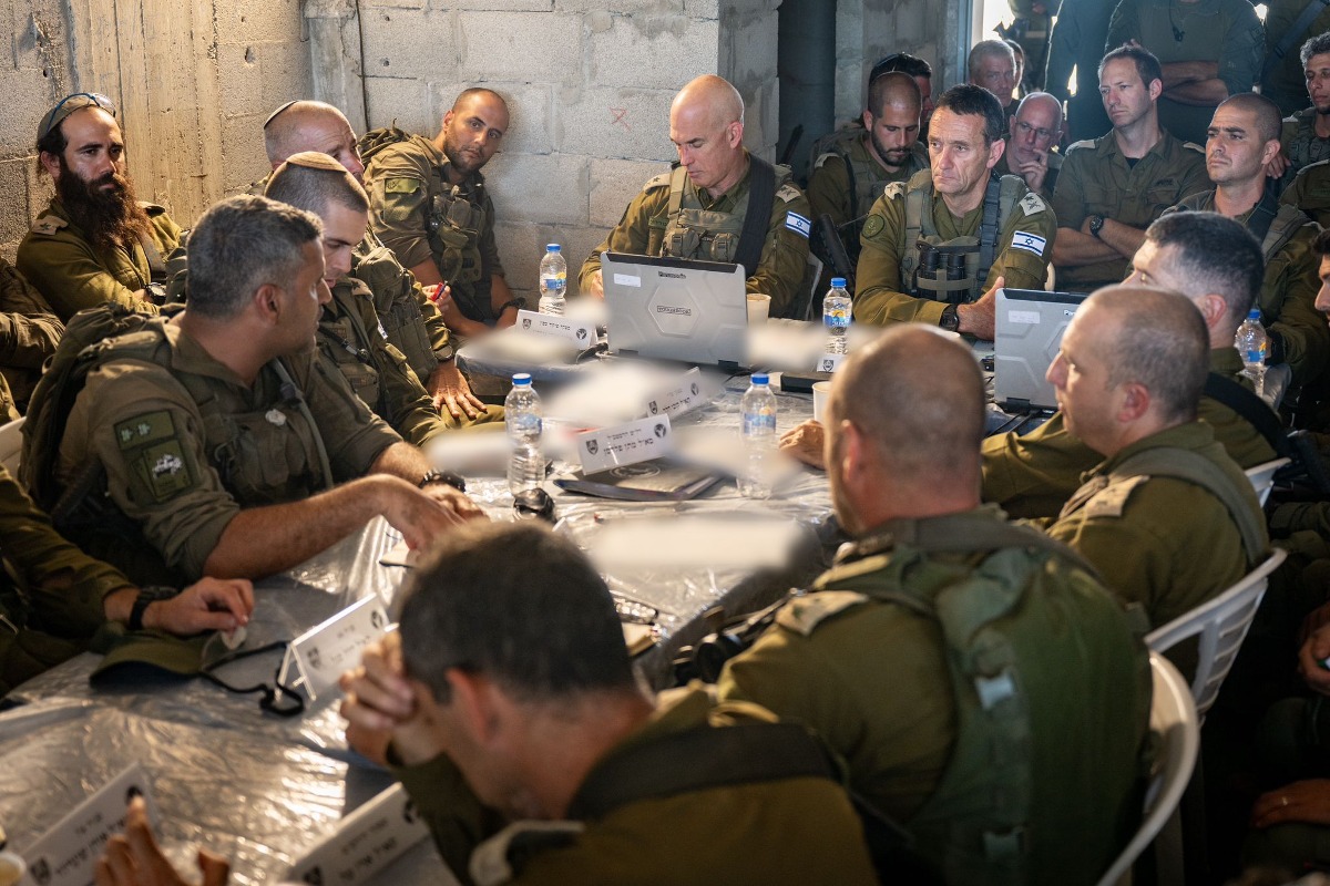 הרמטכ"ל בתרגיל