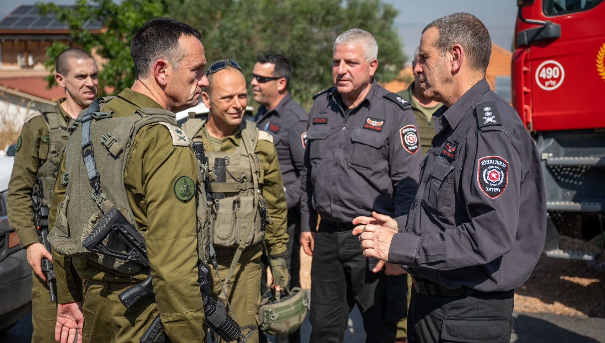 הרמטכ"ל ונציב כבאות והצלה