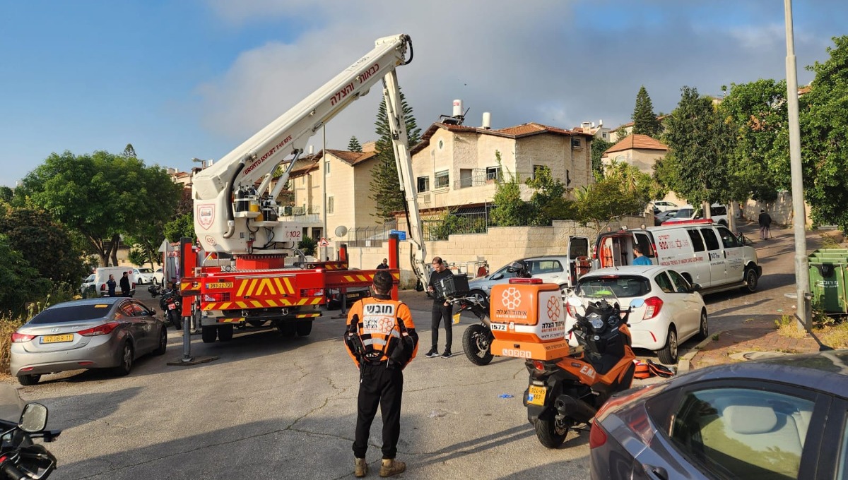 זירת השריפה