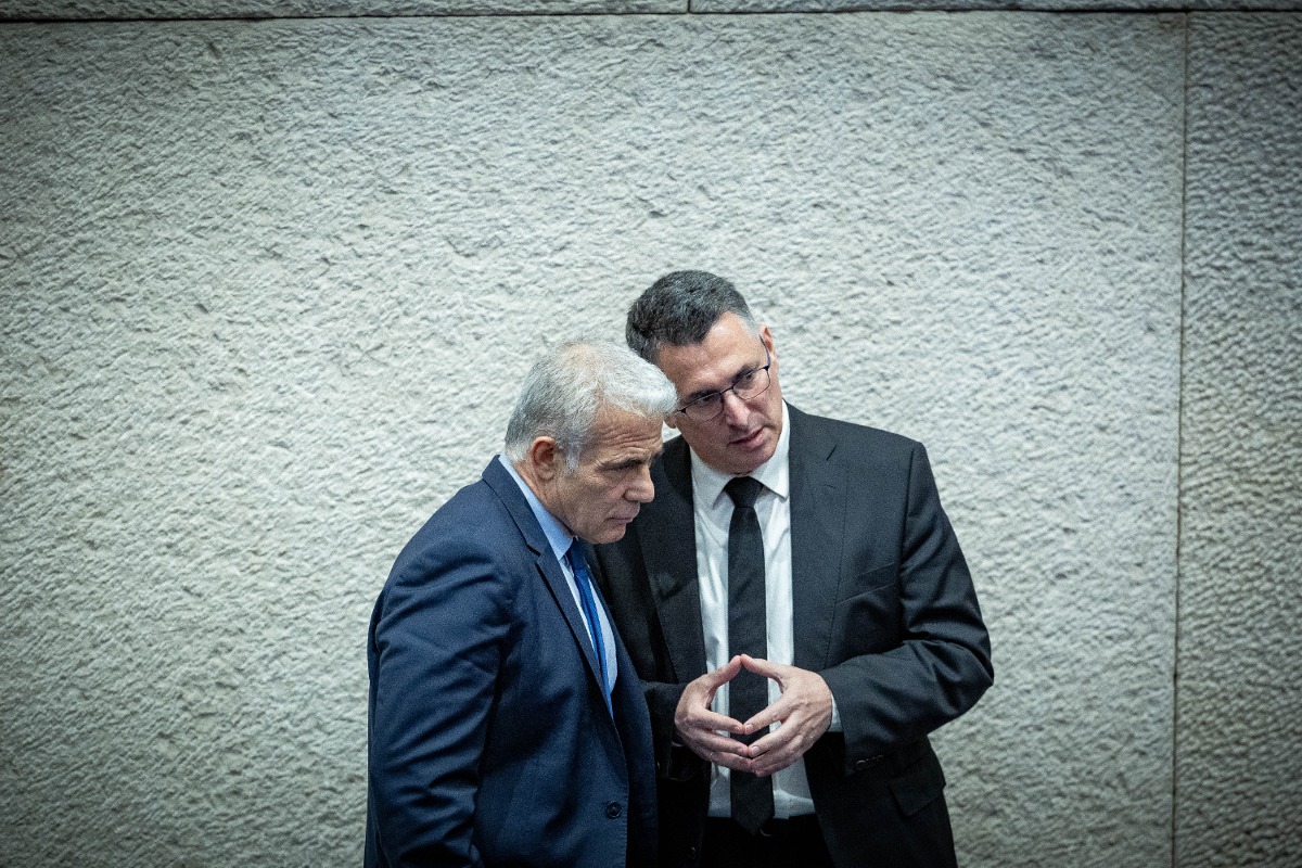 סער ולפיד, יחד באופוזיציה