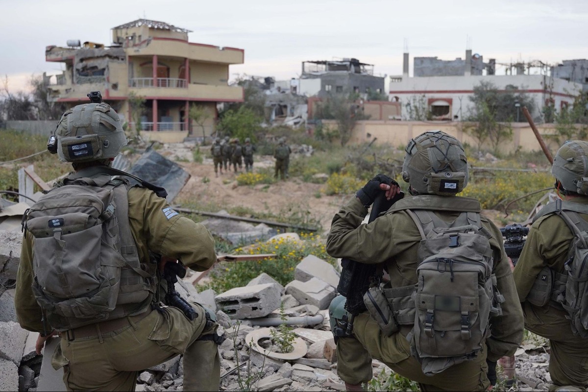 פעילות אוגדה 162 במרכז הרצועה