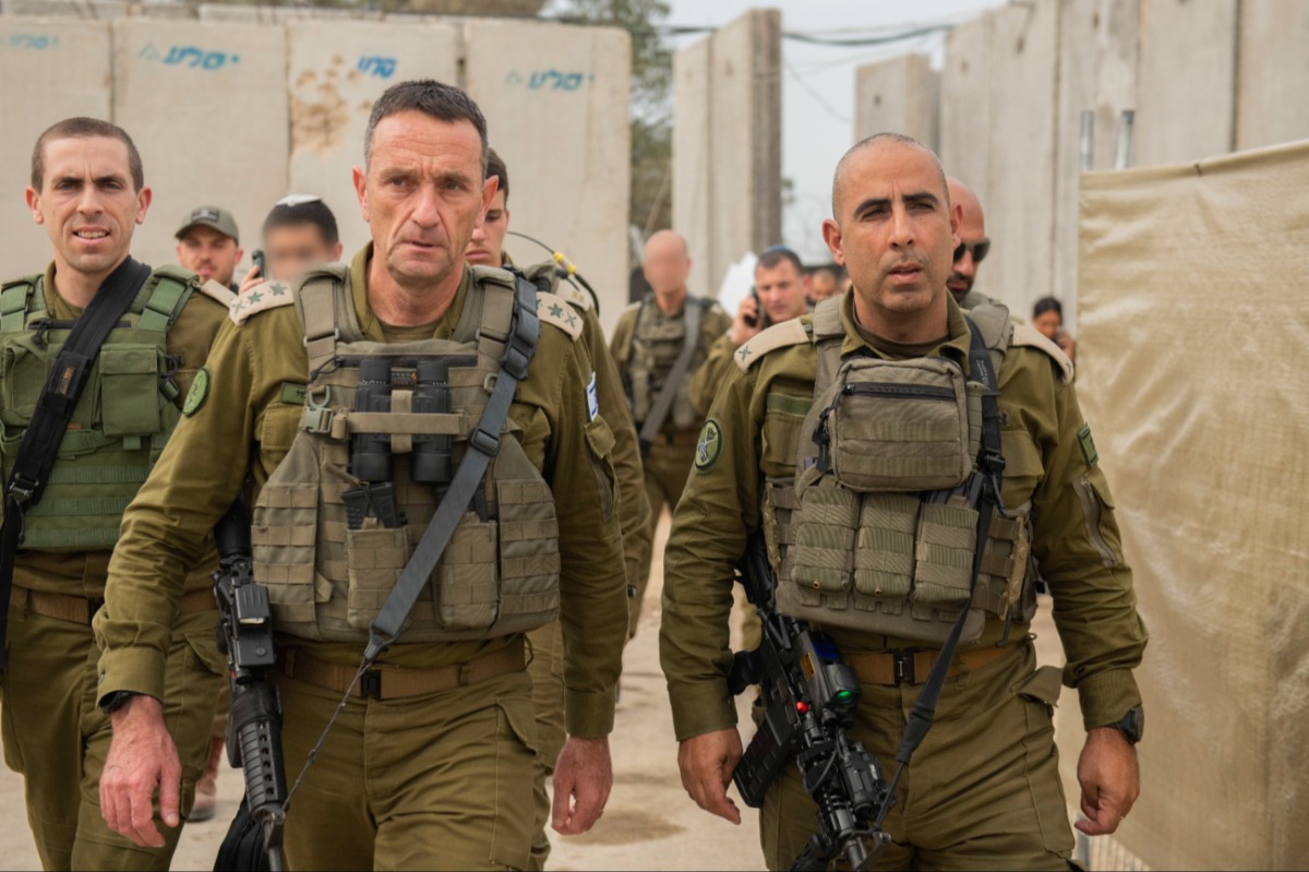 תא"ל איציק כהן עם הרמטכ"ל
