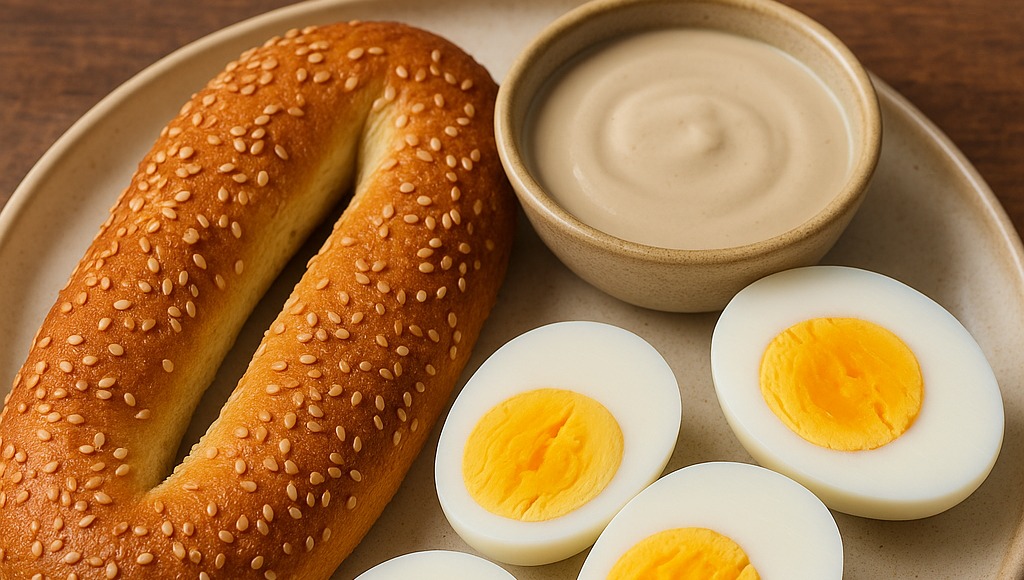 8 מאכלים שאם תוסיפו לידם ביצה קשה הם יהפכו לארוחה - כיפה