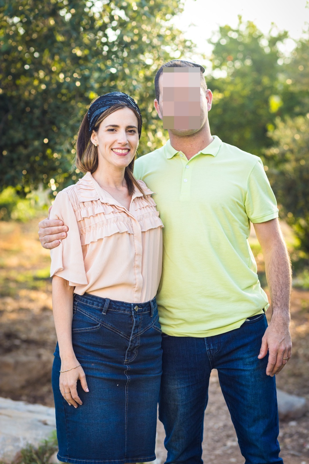טל מאיר ובעלה