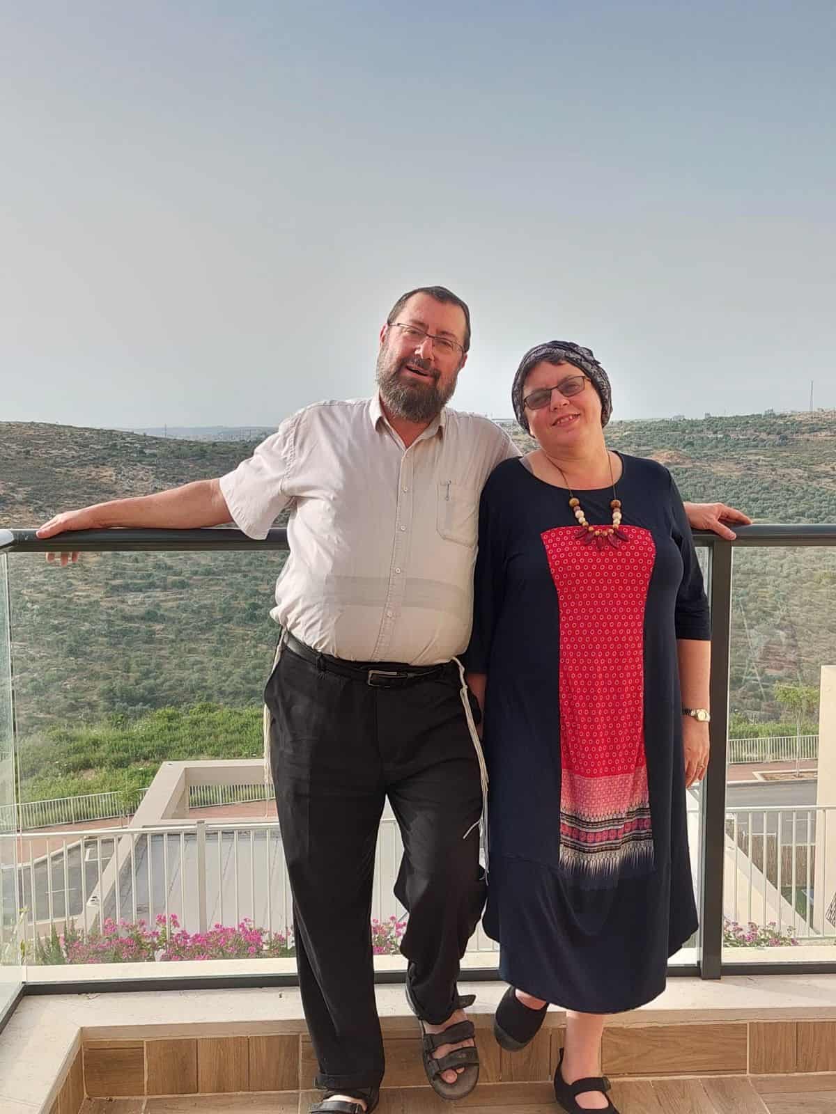 אביטל שינובר ובעלה