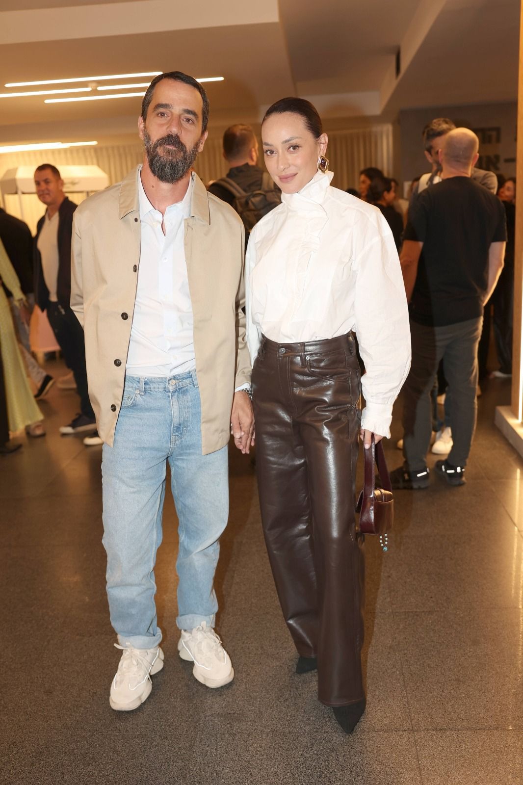 אנה ארונוב ובעלה אייל
