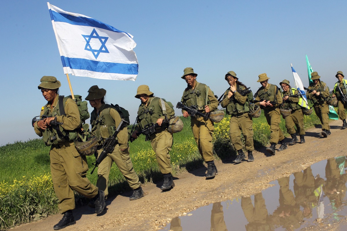 חיילים בטירונות. למצולמים אין קשר לכתבה
