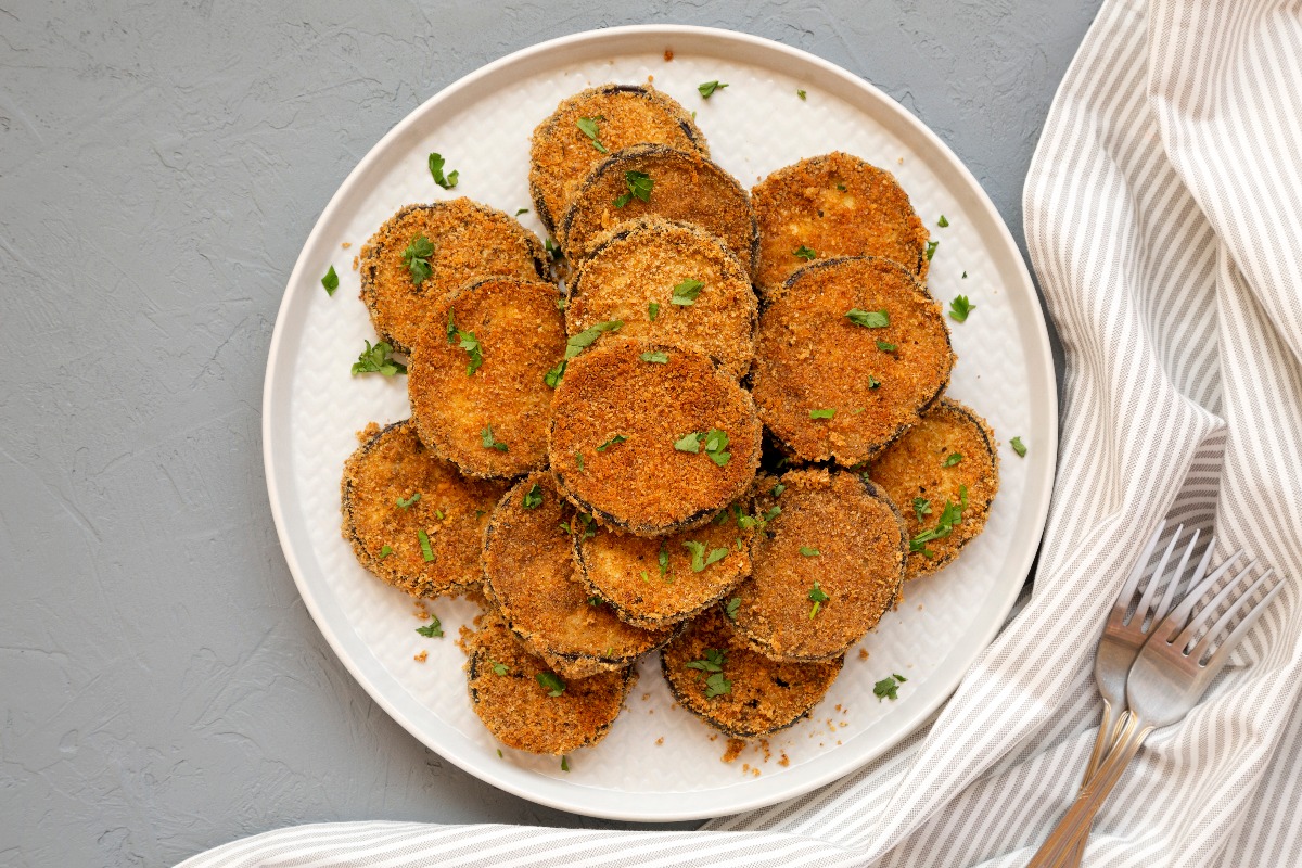 חצילים מטוגנים