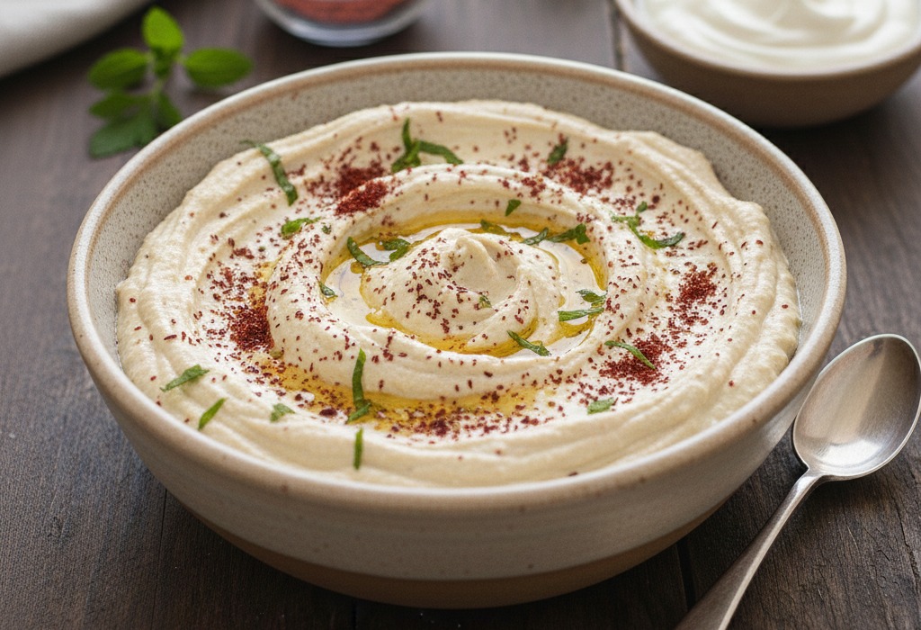 טחינה יוגורט וסומאק