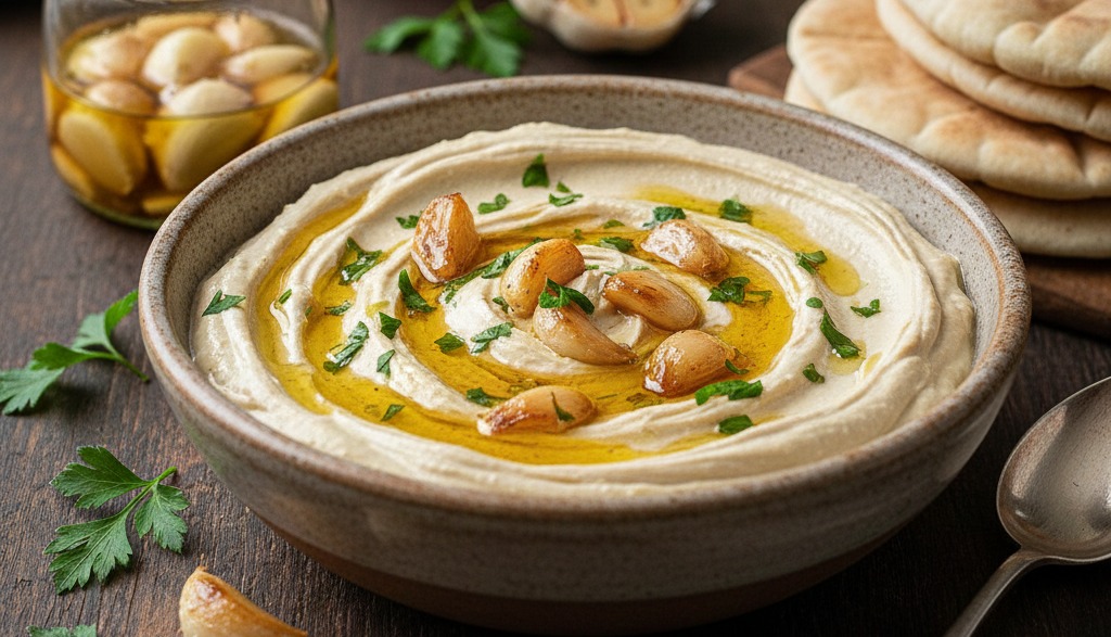 טחינה שום קונפי