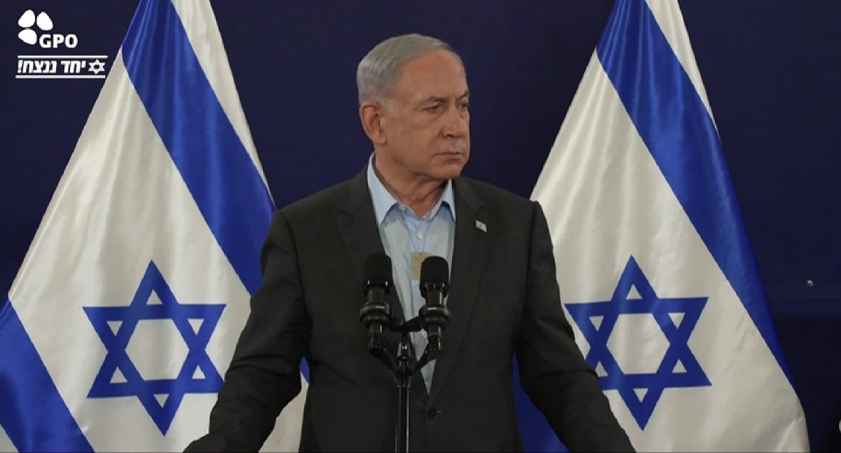נתניהו עם הדסקית