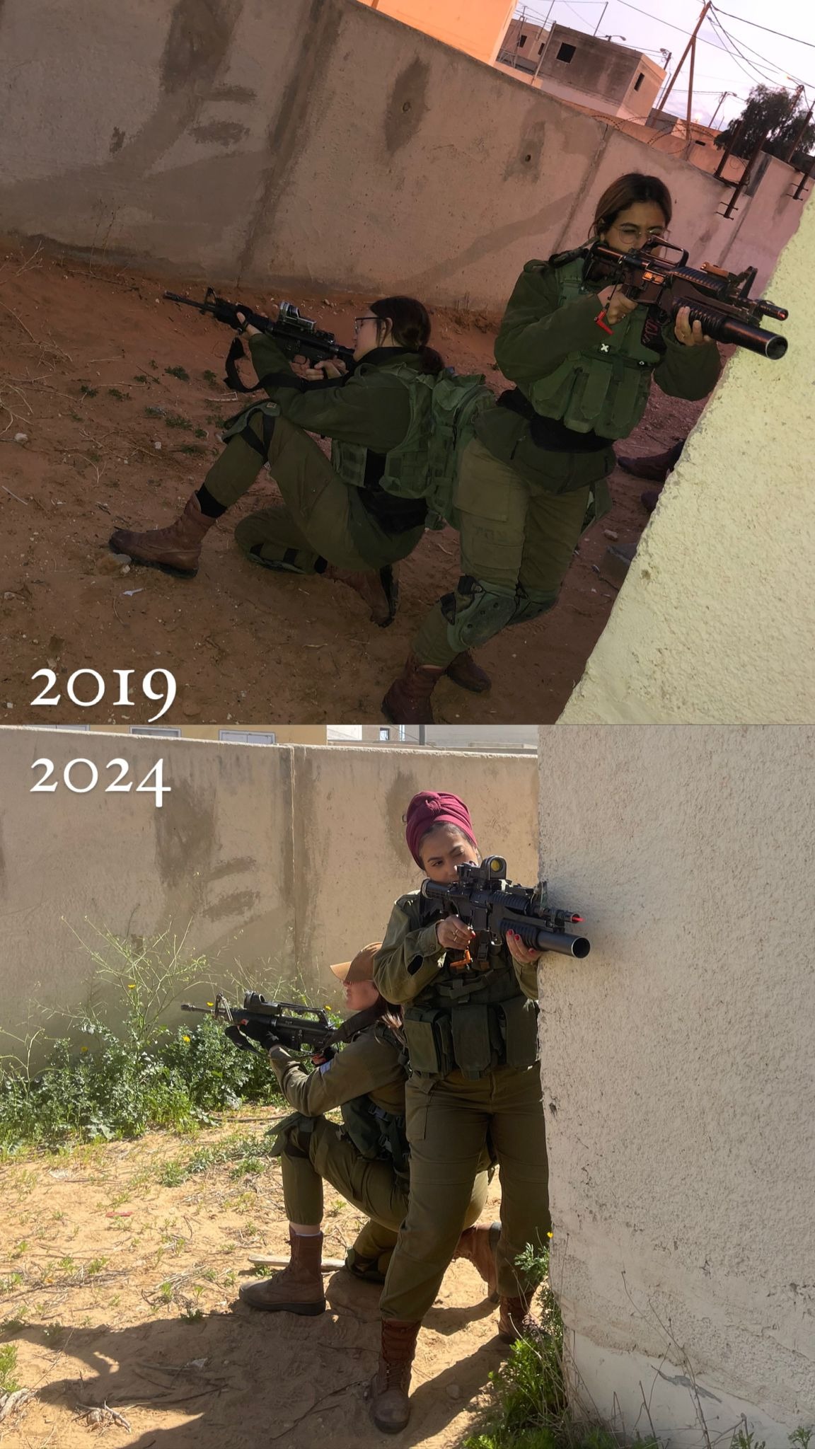 שאנל אהרון בסדיר ובמילואים. "עברו 5 שנים מאז שהחזקתי נשק"