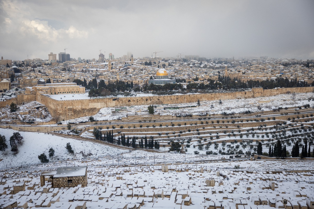 שלג בירושלים: "זה הכל שמועות אנשים ממציאים דברים"