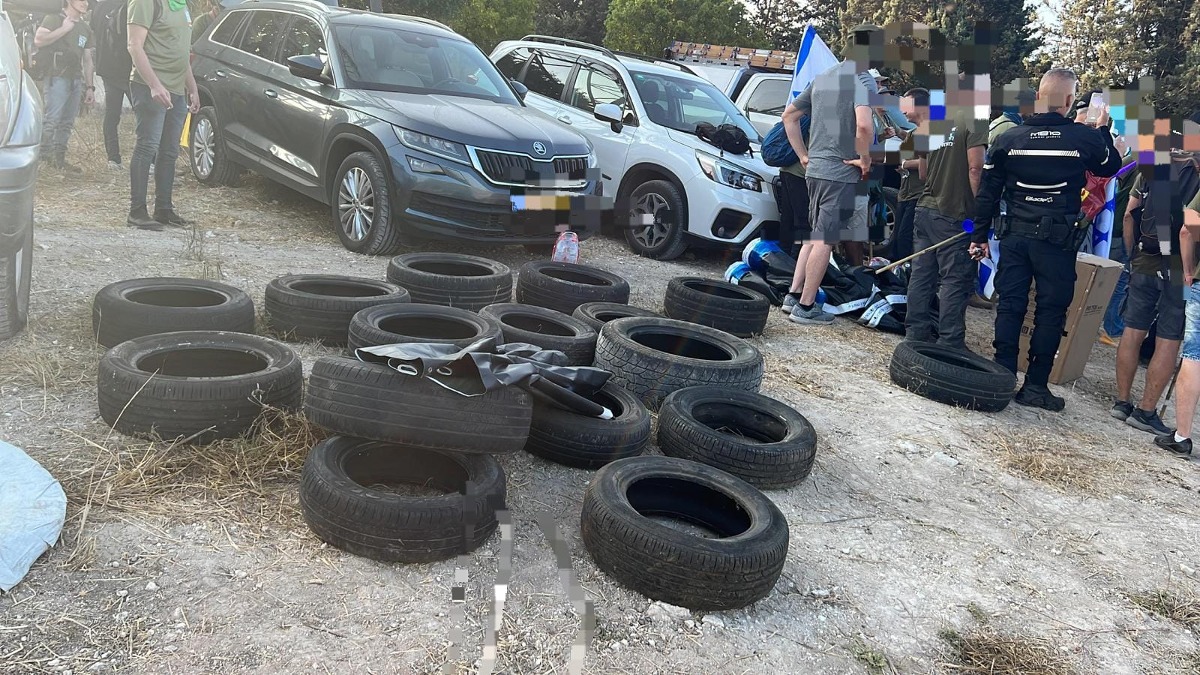 צמיגים ליד מודיעין