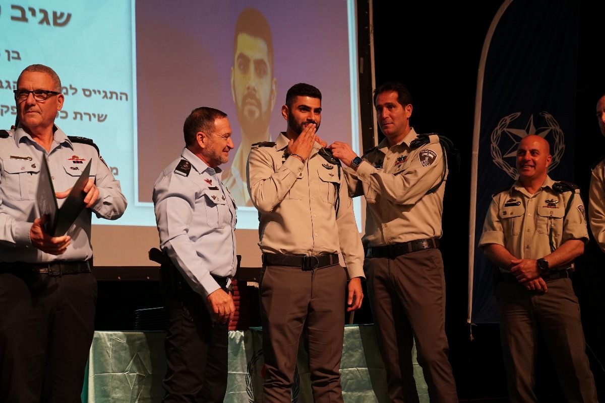 סיום קורס קצינים מג"ב