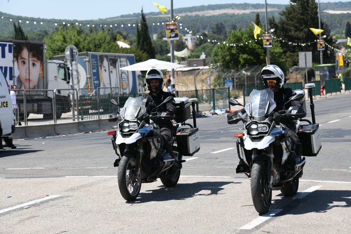 היערכות המשטרה להילולה במירון