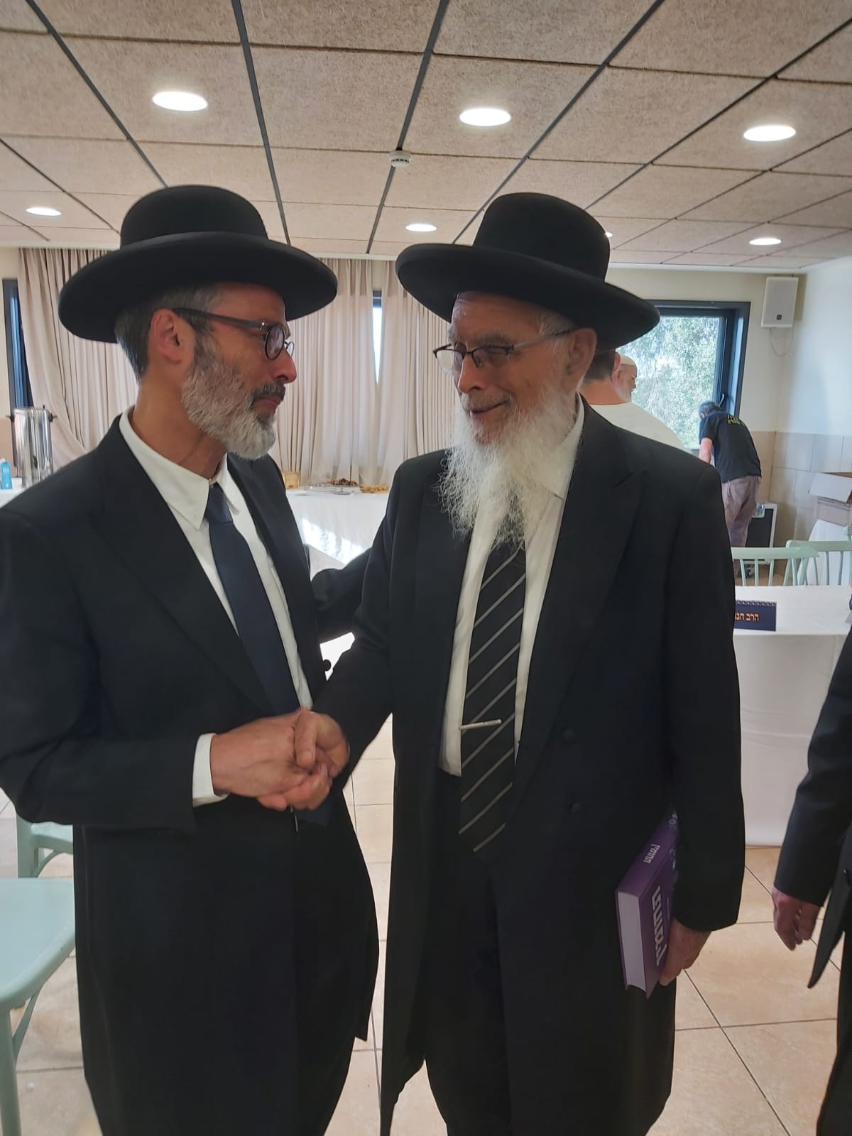 הרב אליקים לבנון והרב מאיר כהנא