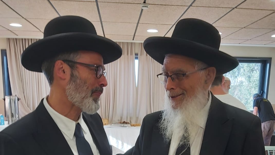 הרב מאיר כהנא והרב יעקב אריאל
