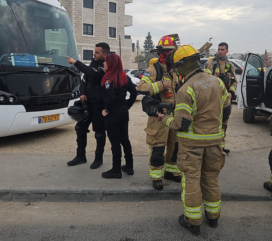 זירת האירוע בבית חנינא