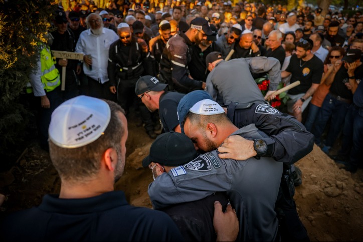 הלווייתו של חן אמיר ז"ל