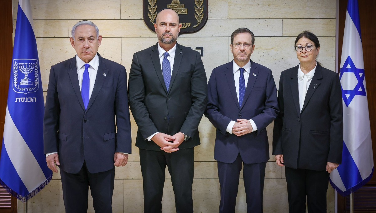 יושב-ראש הכנסת אמיר אוחנה אירח בלשכתו