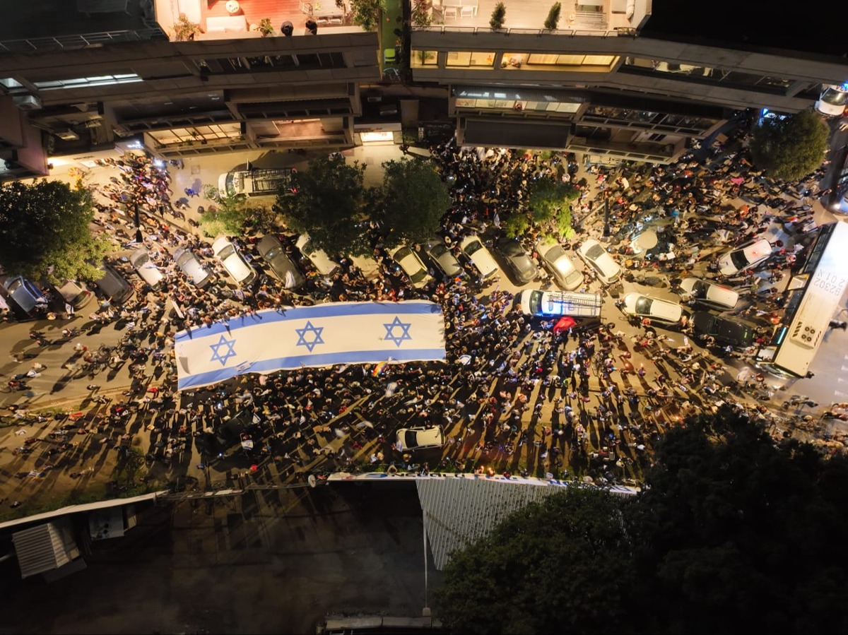 הפגנות מחוץ למספרה של שרה נתניהו