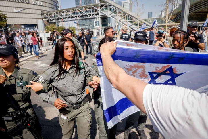 המחאה בתל אביב