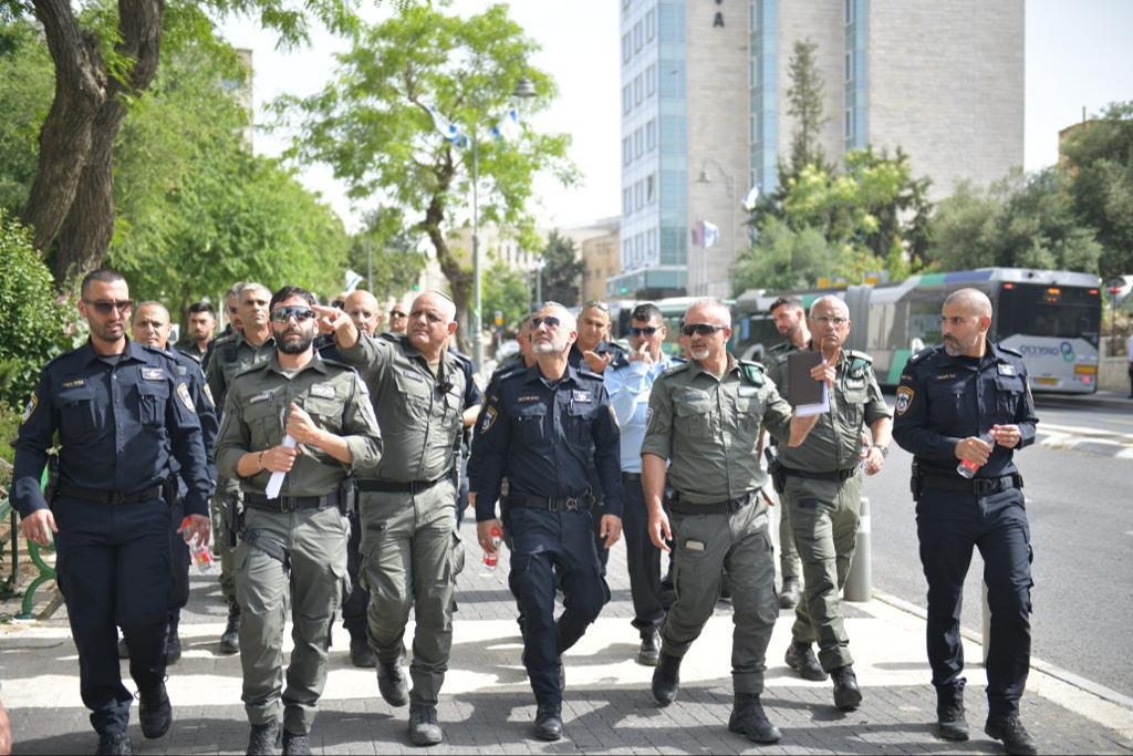 היערכות המשטרה למצעג הגאווה