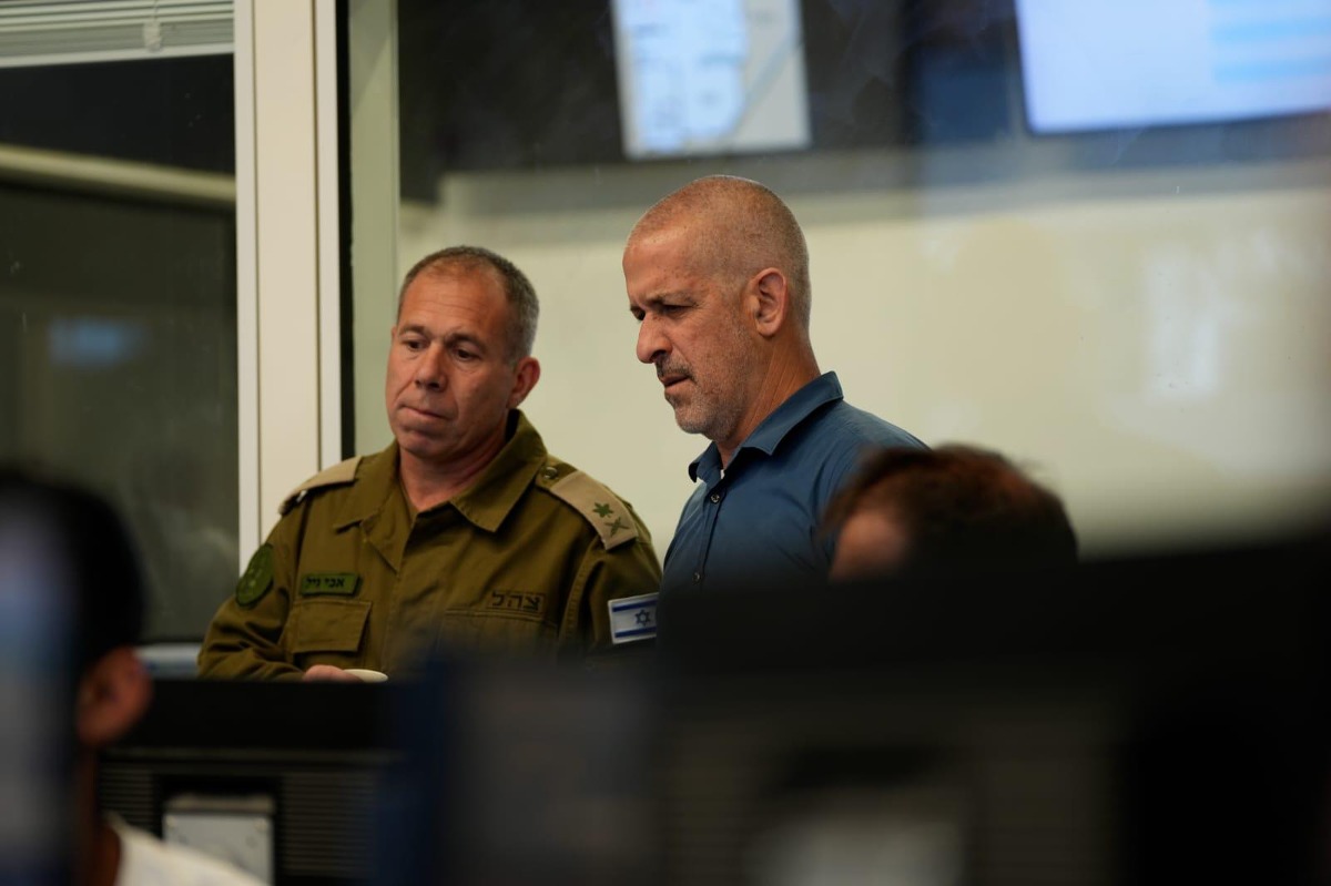 החמ"ל המבצעי של פעילות צה"ל "מגן וחץ"
