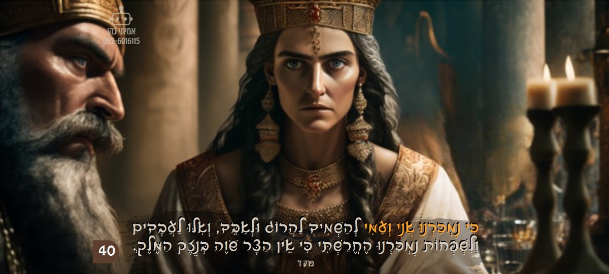 מגילת אסתר בבינה מלאכותית