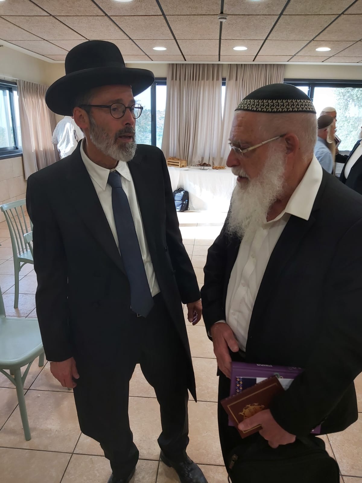 הרב אליקים לבנון והרב מאיר כהנא