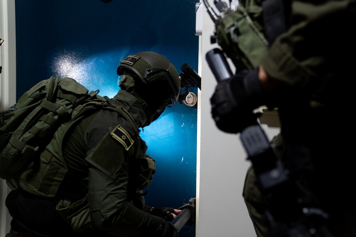 במהלך הפעילות הלילה ביו"ש