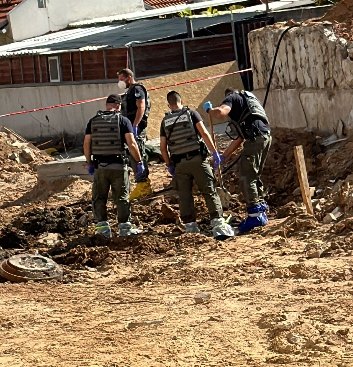 כוחות המשטרה הגיעו למקום