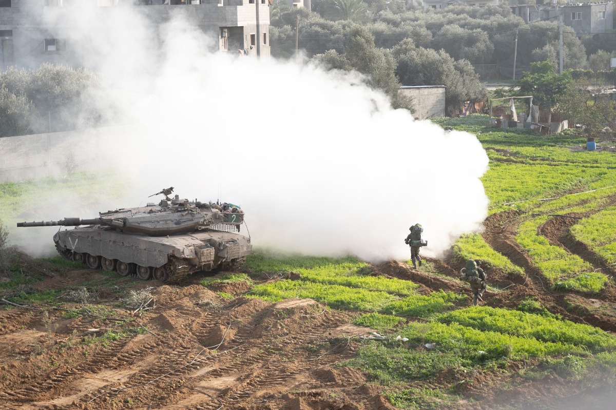 תיעוד מהלחימה בעזה