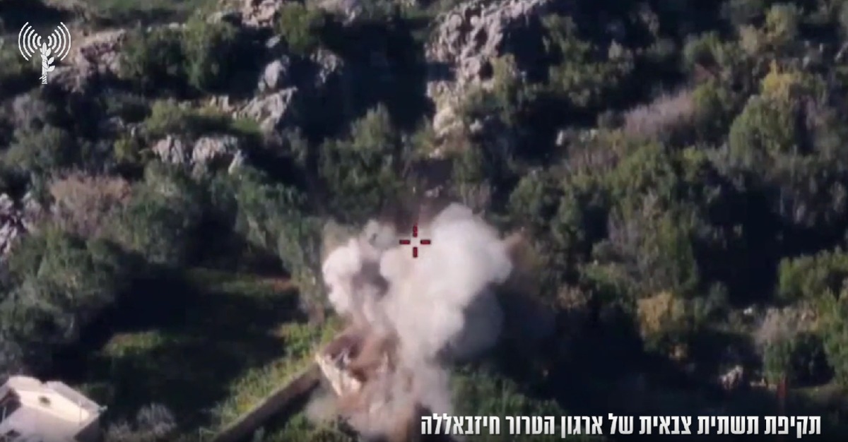 תקיפת תשתית צבאית של חיזבאללה