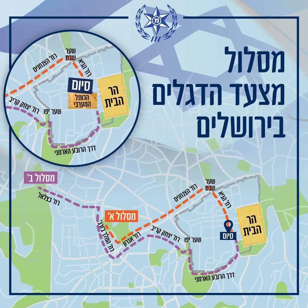 מסלול ריקוד הדגלים