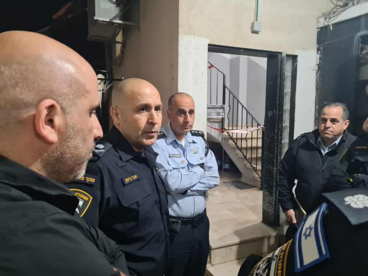 זירת הרצח בטייבה