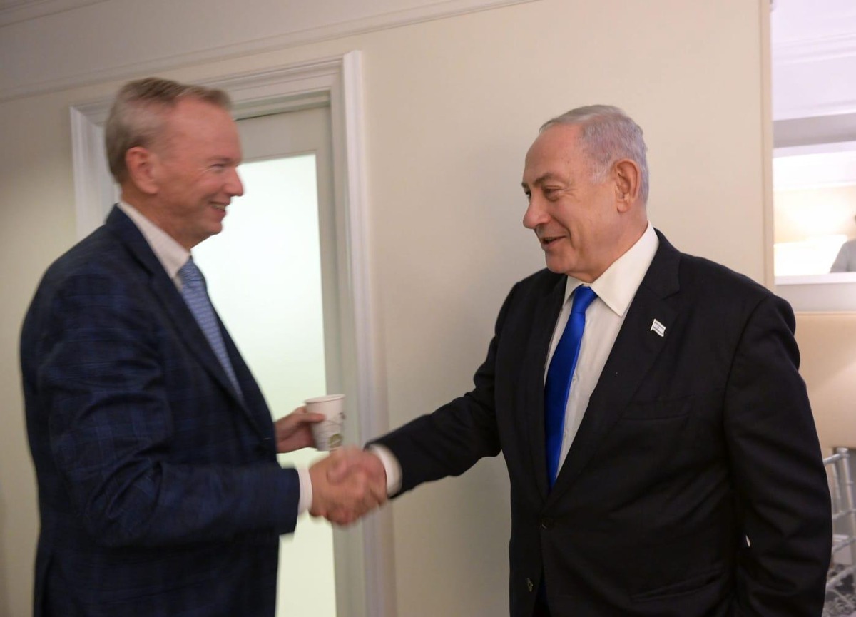 אריק שמידט, ייעץ לנתניהו על הבינה המלאכותית