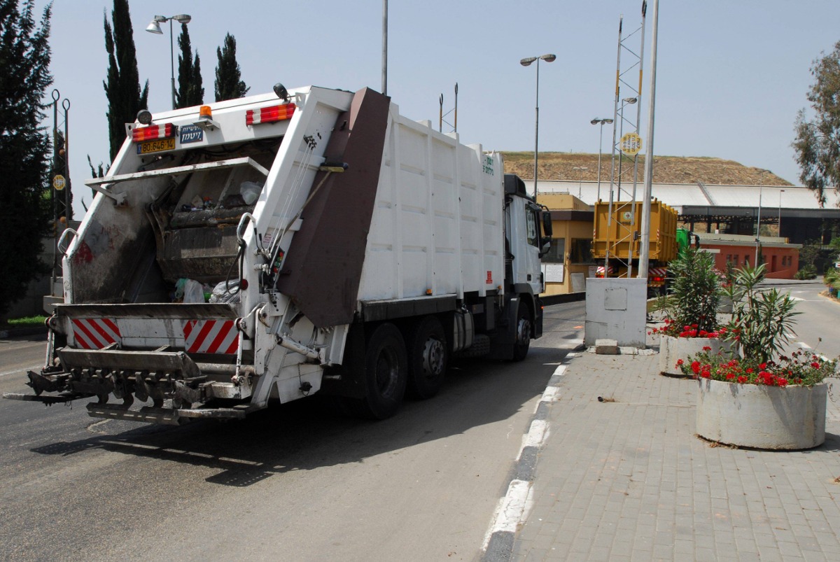 משאית זבל, אילוסטרציה