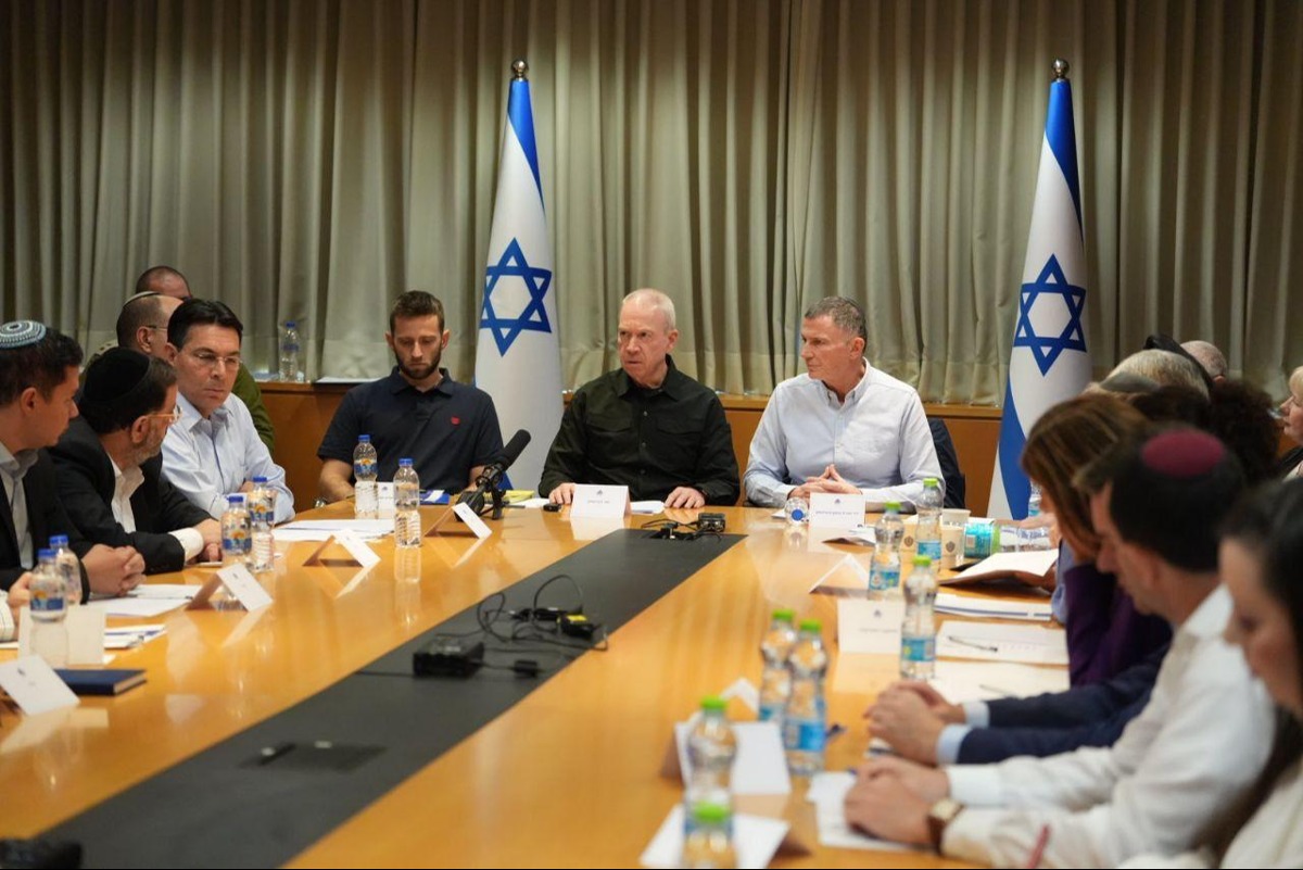 גלנט בישיבת ועדת חוץ וביטחון