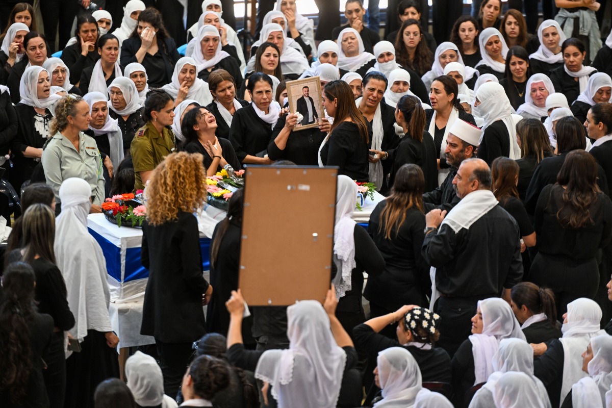 הלוויתו של סא"ל סלמאן חבקה ביאנוח ג