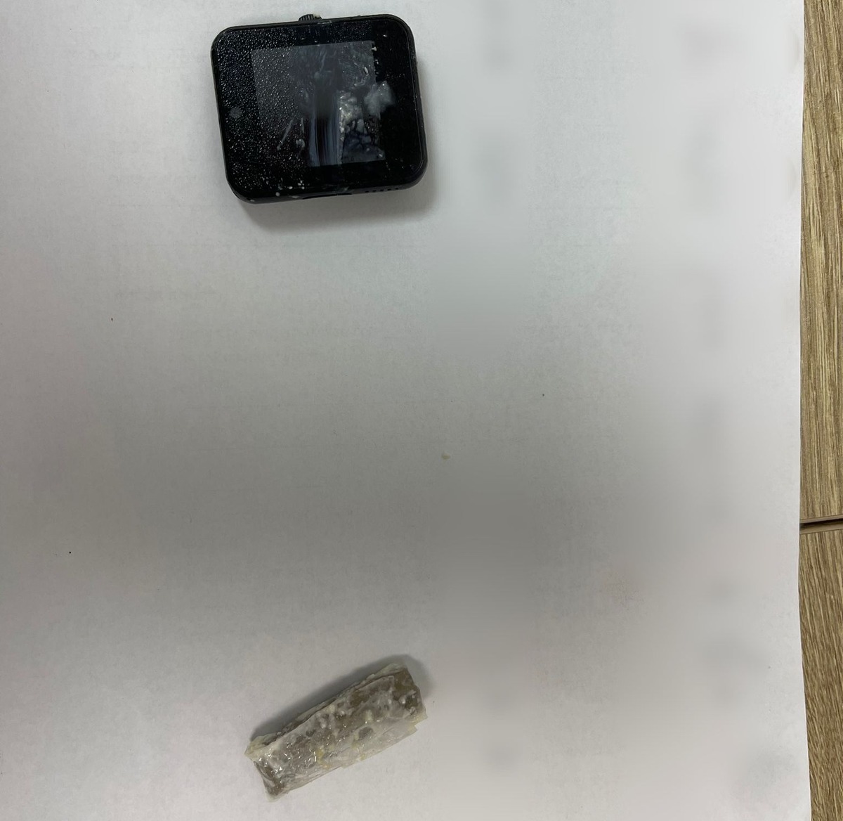 הממצאים שאותרו בעוגה