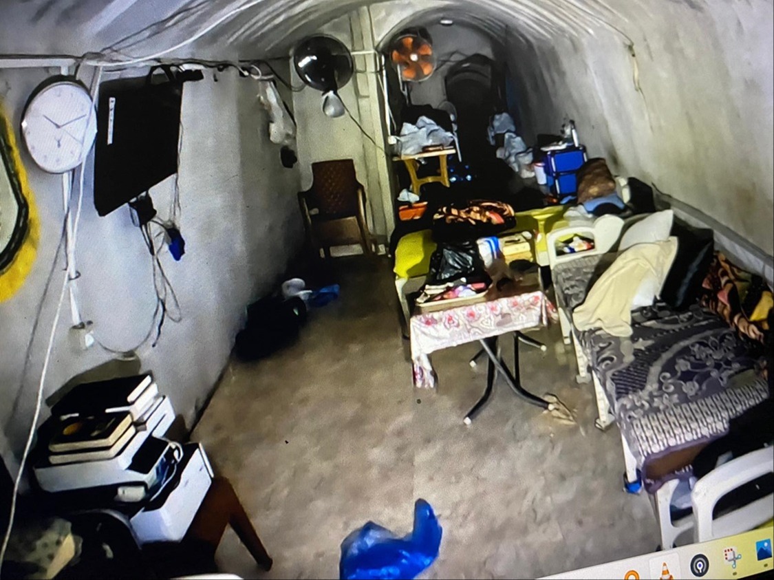 המנהרה שבה שהה סינוואר
