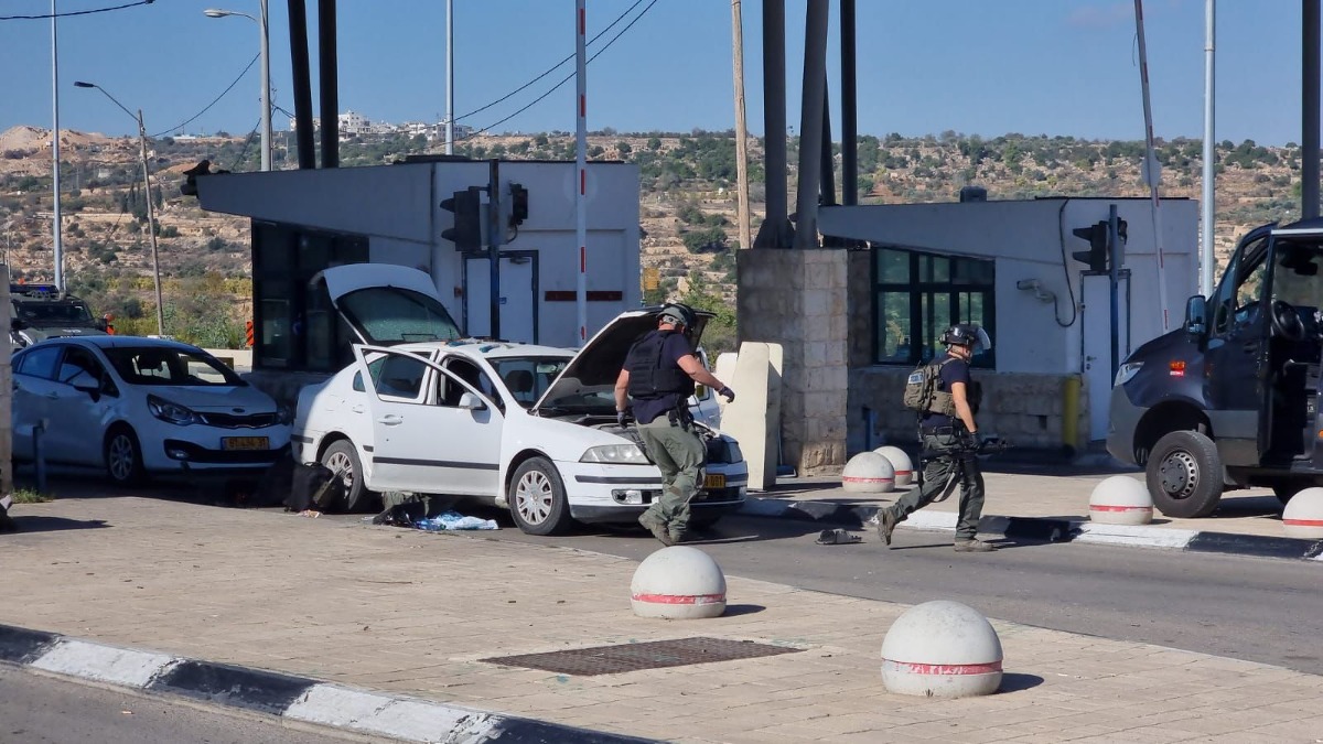 זירת פיגוע הירי